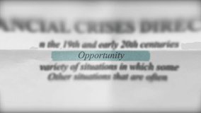 Opportunity Breaking News Photoreal Newspaper - Powered by Shutterstock - Get 15% off with code: PIKWIZARD15