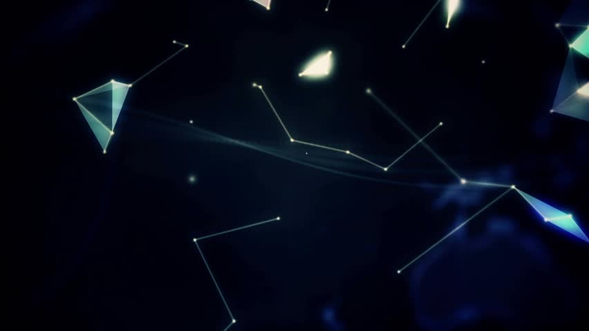 Cyan clock pulsing and rotating after wash sweeping, revealing dotted globe, showing networked data. Abstract, futuristic, space, network, sphere, nodes, polygons - Powered by Shutterstock - Get 15% off with code: PIKWIZARD15