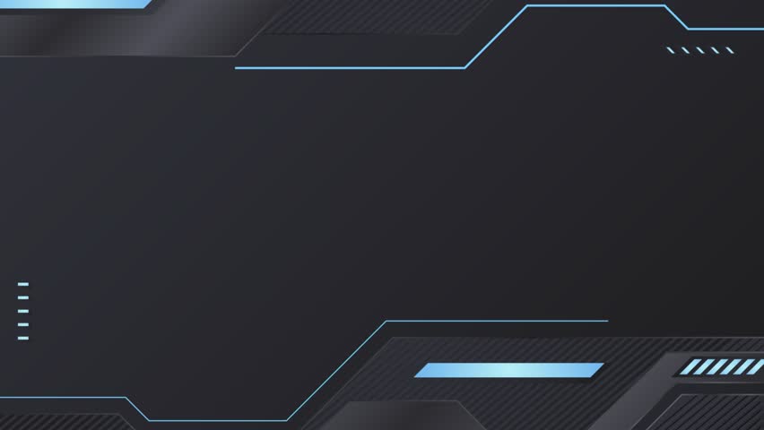 Cyberpunk tech panel loop. Abstract digital display for background, overlay, screensaver. Futuristic and hi-tech design.