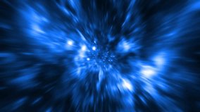 Abstract blue background featuring a glowing light speed effect with dynamic radial blur and energy burst. Perfect for futuristic themes, technology concepts, sci-fi visuals and motion graphics,  - Powered by Shutterstock - Get 15% off with code: PIKWIZARD15
