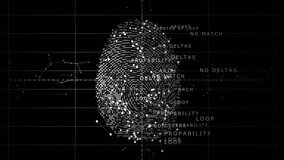 Digital Fingerprint biometric data detection scanner on user interface - Powered by Shutterstock - Get 15% off with code: PIKWIZARD15