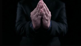 A businessman showcases a digital microchip protected by hands, surrounded by glowing circuit patterns and professional icons, symbolizing innovation and technology advancement. Qubit - Powered by Shutterstock - Get 15% off with code: PIKWIZARD15