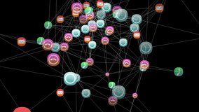 Global online Communication network with internet social media symbols - Powered by Shutterstock - Get 15% off with code: PIKWIZARD15