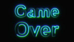 Game Over text. Computer generated 3d render - Powered by Shutterstock - Get 15% off with code: PIKWIZARD15