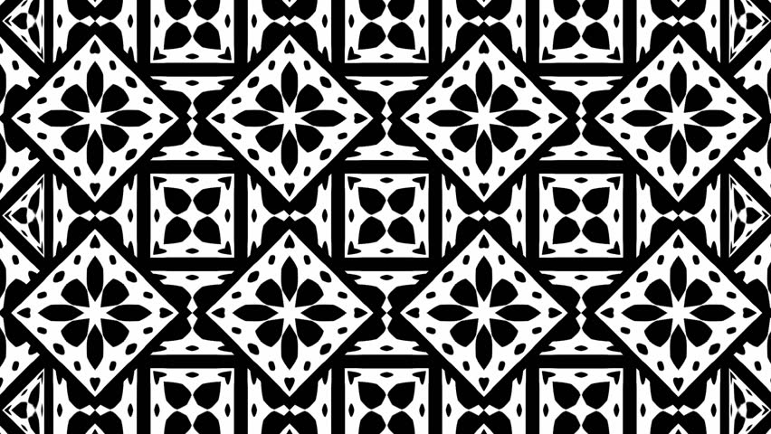 Abstract background with repeat shapes. Wallpaper 4k. Seamless loop video.