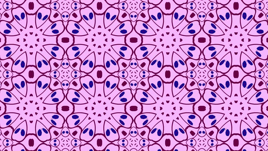 Abstract background with repeat shapes. Wallpaper 4k. Seamless loop video.