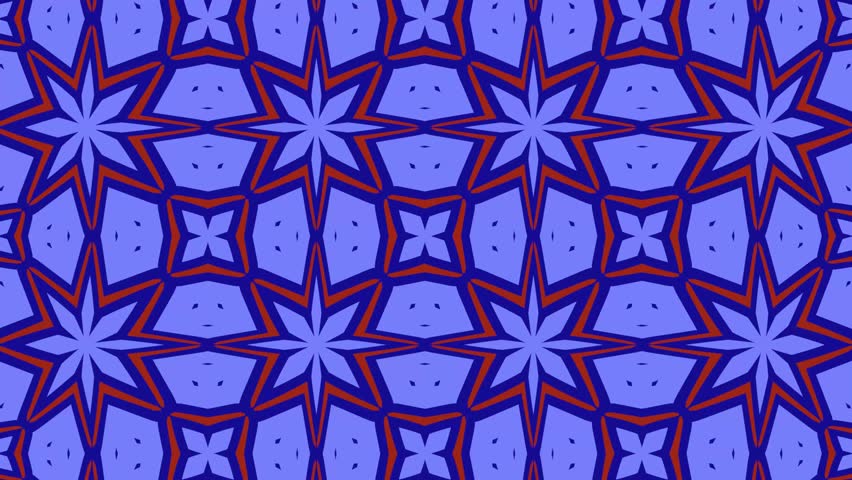 Abstract background with repeat shapes. Wallpaper 4k. Seamless loop video.