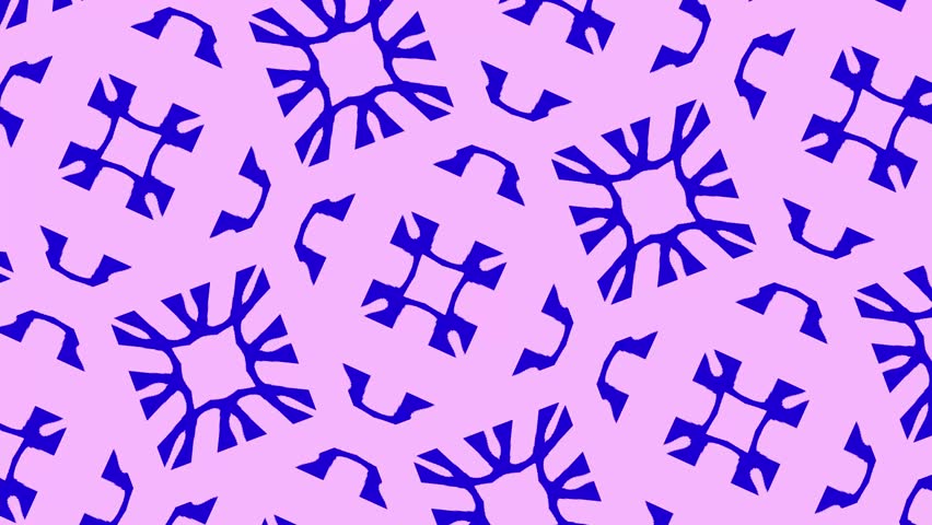 Abstract background with repeat shapes. Wallpaper 4k. Seamless loop video.