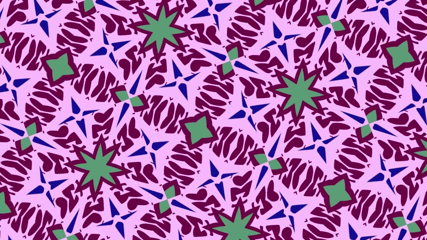 Abstract background with repeat shapes. Wallpaper 4k. Seamless loop video.