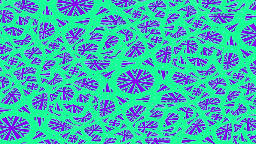 Abstract background with repeat shapes. Wallpaper 4k. Seamless loop video.