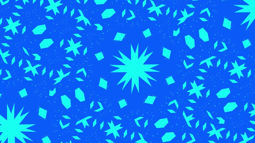 Abstract background with repeat shapes. Wallpaper 4k. Seamless loop video.