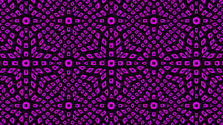 Abstract background with repeat shapes. Wallpaper 4k. Seamless loop video.