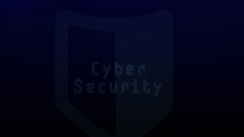 Shield fading in, rings pulsing, globe forming, beam sweeping, visualizing Cyber Security flow. Hud, interface, data, digital, network, neon, blue - Powered by Shutterstock - Get 15% off with code: PIKWIZARD15