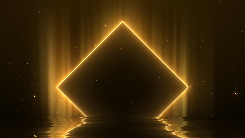 A Grand Entrance Particles Gold Awards Trailer Titles Cinematic Openers Luxury Intro Background Loop
