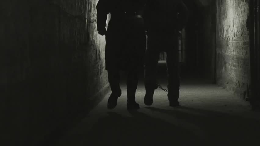 Inside a communist-era prison (1948–1989), depicting historical incarceration, political repression, and Cold War-era human rights issues.