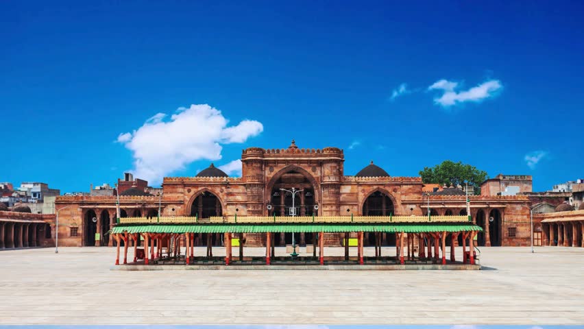 Ahmedshah Masjid or Sultan Ahmed Shah Mosque in the city of Ahmedabad, Gujarat state of IndiaAhmedshah Masjid or Sultan Ahmed Shah Mosque in the city of Ahmedabad, Gujarat state of India