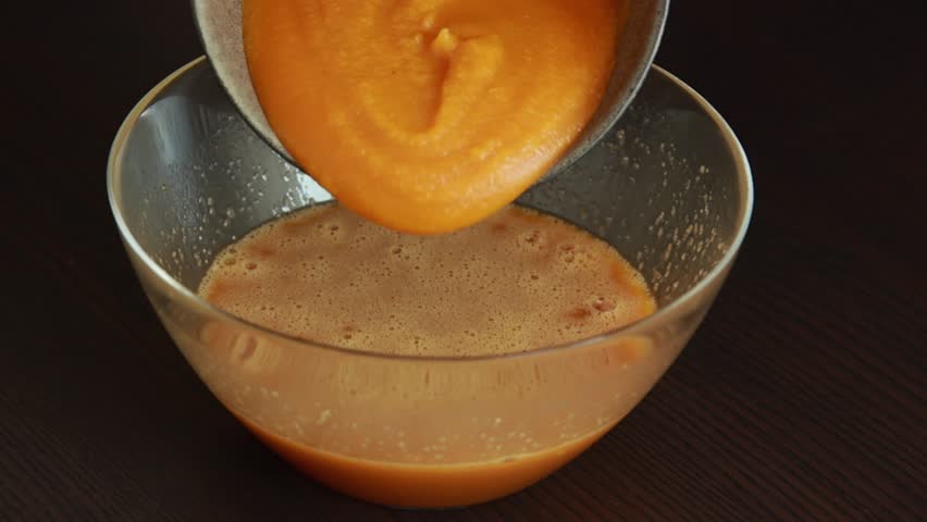 baking homemade pumpkin bread loaf batter preparation