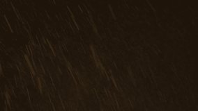 Night snow garlands. A heavy snowstorm enveloped the earth. Multicolored garland lights are a large street background against the night sky. The concept of winter cold and bad weather. Happy New Year - Powered by Shutterstock - Get 15% off with code: PIKWIZARD15