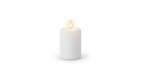 A peaceful 3D animated candle flame, ideal for cozy Christmas scenes, winter ambiance, and holiday mood visuals. - Powered by Shutterstock - Get 15% off with code: PIKWIZARD15