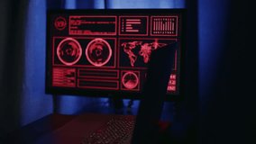 Silent data station, Unlit workspace with glowing controls, Calm control chamber with luminous data rings, Quiet monitoring room featuring pulsating interfaces and spectral ambient illumination - Powered by Shutterstock - Get 15% off with code: PIKWIZARD15