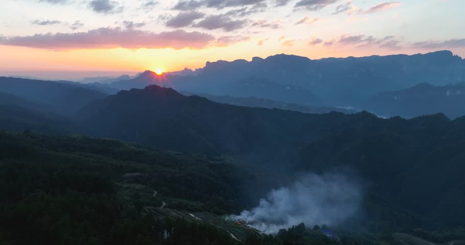 Mountains landscape in Zhangjiajie, China