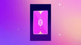 4k UI Swipe Animation of Modern digital Mobile Screen on a gradient background - Powered by Shutterstock - Get 15% off with code: PIKWIZARD15