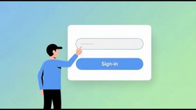 Person Interacting with a Login Screen - Powered by Shutterstock - Get 15% off with code: PIKWIZARD15