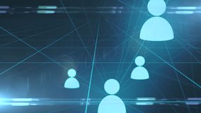 Global network of people connected via social media and high-speed internet, illustrating digital communication and online interaction. - Powered by Shutterstock - Get 15% off with code: PIKWIZARD15