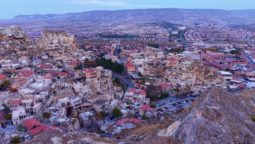 Fairy chimneys, Ürgüp, Göreme, the Three Beauties and Uçhisar Castle, the Dark Cave