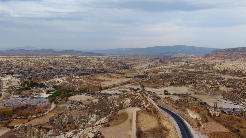 Fairy chimneys, Ürgüp, Göreme, the Three Beauties and Uçhisar Castle, the Dark Cave