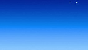 Experience the quiet beauty of winter with gentle snowflakes gracefully falling over stylized evergreen trees. A serene blue sky provides a clean, crisp backdrop - Powered by Shutterstock - Get 15% off with code: PIKWIZARD15