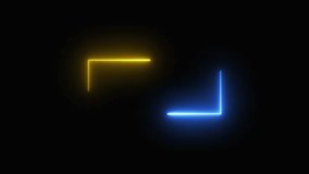 Blue and yellow neon sign spelling out " WOW" with glowing brackets on a dark background. Modern blue and yellow neon "WOW" sign with glowing brackets highlighting attention-grabbing design. - Powered by Shutterstock - Get 15% off with code: PIKWIZARD15