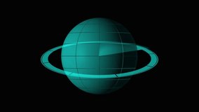 Teal Holographic Globe with Radar Sweep on Black Background earth world. Holographic teal earth with rotating radar sweep and modern digital interface design. - Powered by Shutterstock - Get 15% off with code: PIKWIZARD15