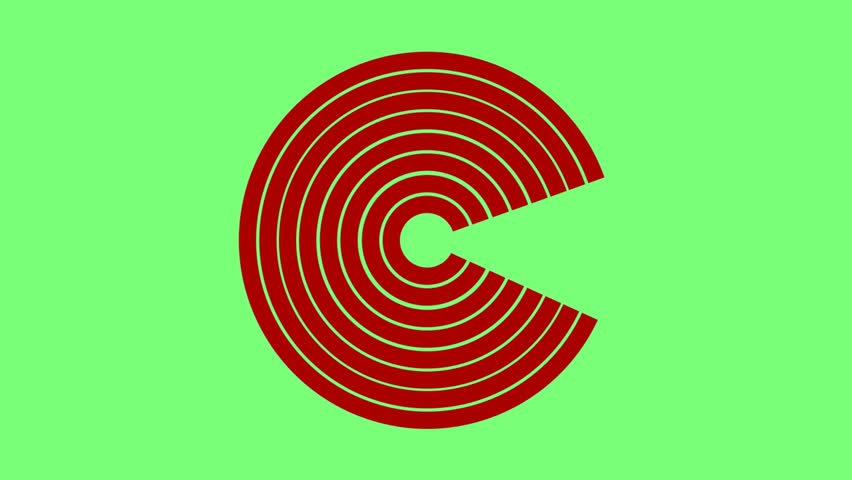 Hypnotic colorful circular data loading animation. Seamless loop abstract radial motion. - Powered by Shutterstock - Get 15% off with code: PIKWIZARD15