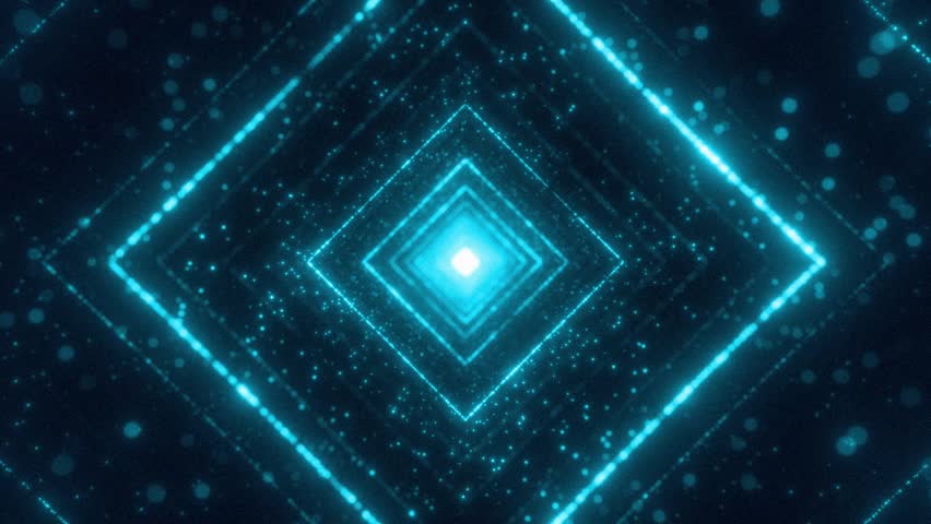 Flying Through Neon Rhombus Tunnel Abstract Technology Seamless Loop - Powered by Shutterstock - Get 15% off with code: PIKWIZARD15