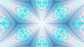 Acid abstract mandala kaleidoscope neon background glowing with hexagonal luminous fractals, futuristic geometry unfolding into radiant infinite visual patterns - Powered by Shutterstock - Get 15% off with code: PIKWIZARD15