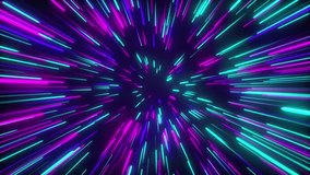 Neon light streaks abstract background motion blur zoom effect digital art vibrant purple and cyan glowing - Powered by Shutterstock - Get 15% off with code: PIKWIZARD15