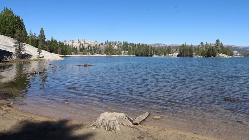 Union reservoir, in California, USA