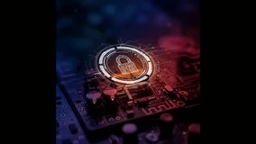 Cyber security.Digital padlock icon,Cyber security technology network data protection technology virtual dasboard.Online internet authorized access against cyber attack privacy business data concept.. - Powered by Shutterstock - Get 15% off with code: PIKWIZARD15