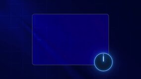 Modern futuristic neon calendar animation showing a glowing highlighted date 28 with digital clock, perfect for technology UI design, sci-fi schedule, abstract reminder and virtual time 4k background. - Powered by Shutterstock - Get 15% off with code: PIKWIZARD15