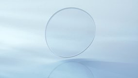 Curve glass with light illuminated, 3d rendering 4k - Powered by Shutterstock - Get 15% off with code: PIKWIZARD15