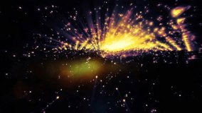 4k Glamour Orange Yellow Flower Shape Strings Swirling Motion Background - Powered by Shutterstock - Get 15% off with code: PIKWIZARD15