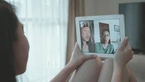 This image illustrates a person engaging in a video chat, highlighting the significance of technology in maintaining relationships and connecting with others in today's digital world. - Powered by Shutterstock - Get 15% off with code: PIKWIZARD15