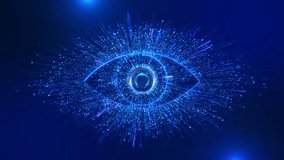 Tech Eye Icon Servers in Data Center Biometric screening eye Digital eye, Security cyber security, digital universe AI visualization Programming code computer screen Developer program code Source code - Powered by Shutterstock - Get 15% off with code: PIKWIZARD15