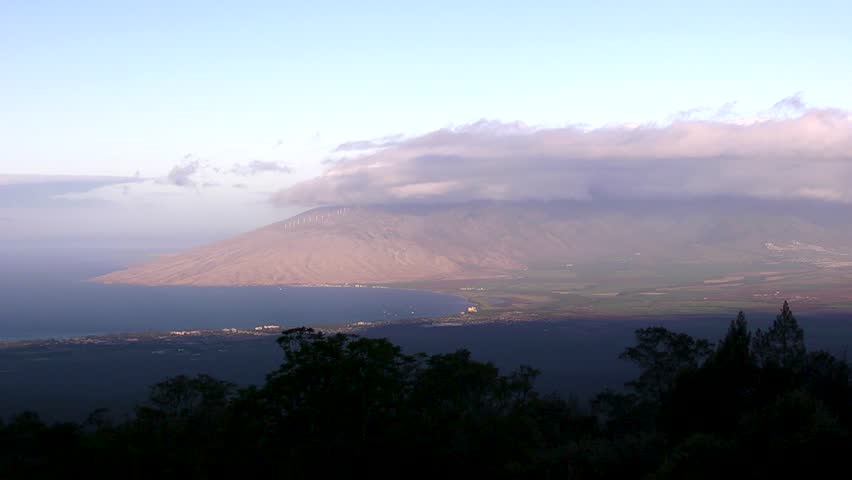 Cloud timelapse in Maui Hawaii