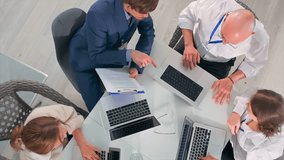 legal professionals collaboratively analyze agreements and associated materials extensively, team of specialists is meticulously reviewing legal contracts and ensuring full compliance with guidelines - Powered by Shutterstock - Get 15% off with code: PIKWIZARD15