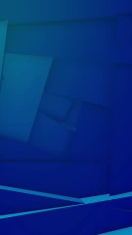 An abstract background composed of layered geometric shapes in shades of blue, transitioning from a lighter cyan to a deep blue. The sharp, angular forms are illuminated by a gradient lighting effect, creating a sense of depth and sophistication. The clean lines and smooth surfaces give it a modern and sleek appearance.