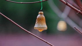 textured pine needles with glass ornaments in soft focus, rustic winter scene with decorated pine branch and glass ornaments - Powered by Shutterstock - Get 15% off with code: PIKWIZARD15