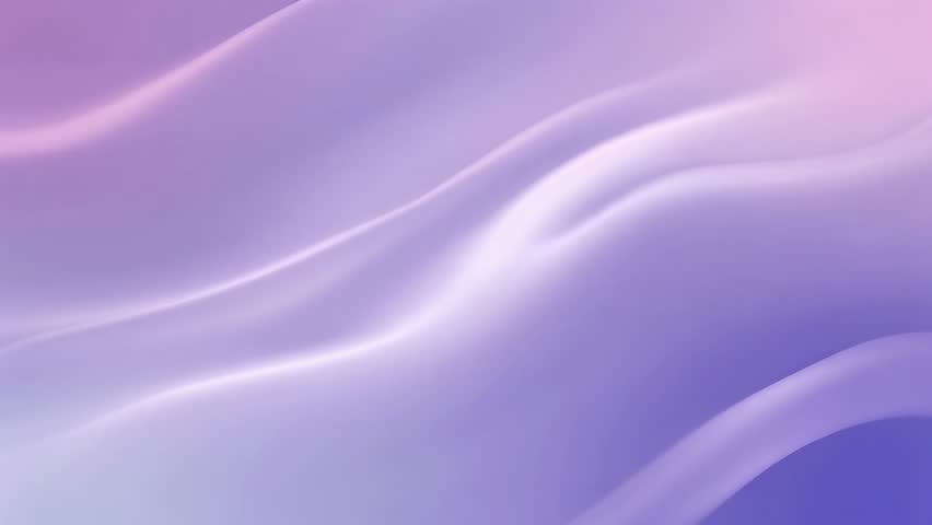 A beautiful abstract background featuring smooth, flowing waves of purple and pink gradient colors, illuminated by soft, ethereal light.