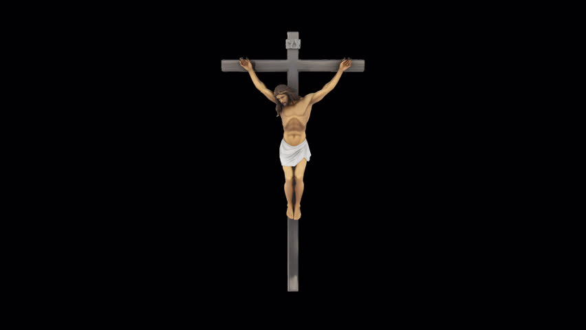 A detailed 3D Jesus crucifix loop animation, ideal for Christian visuals, church media, Easter themes, spiritual storytelling, and faith-based projects.